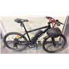 Image 2 : BLACK ISINWHEEL 7 SPEED ELECTRIC MOUNTAIN BIKE WITH FRONT SUSPENSION