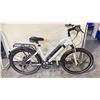 Image 2 : WHITE NCM MILANO PLUS 7 SPEED ELECTRIC MOUNTAIN BIKE WITH FRONT SUSPENSION