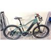Image 2 : GREEN/BLACK IGO 7 SPEED ELECTRIC MOUNTAIN BIKE WITH FRONT SUSPENSION
