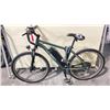Image 1 : GREEN JASON 7 SPEED ELECTRIC MOUNTAIN BIKE WITH FRONT SUSPENSION