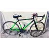 Image 1 : GREEN/BLACK 21 SPEED ROADTECH KENT700 ROAD BIKE