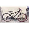 Image 2 : PURPLE SUPERCYCLE 21 SPEED MOUNTAIN BIKE WITH FRONT SUSPENSION