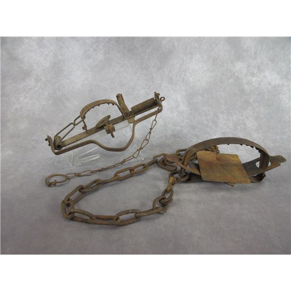 Victor #1 Stopless Trap- Unity LTD ? Double Under Spring Trap With Teeth