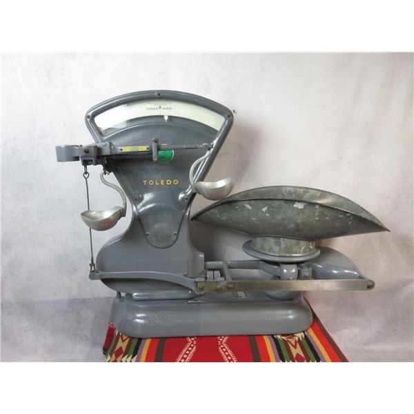 Old Toledo General Store Scale- Great Condition- 26"H X 30"