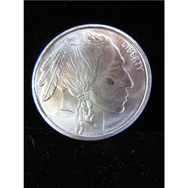 20 Uncirculated 1 OZ Indian Head/Buffalo Silver Rounds