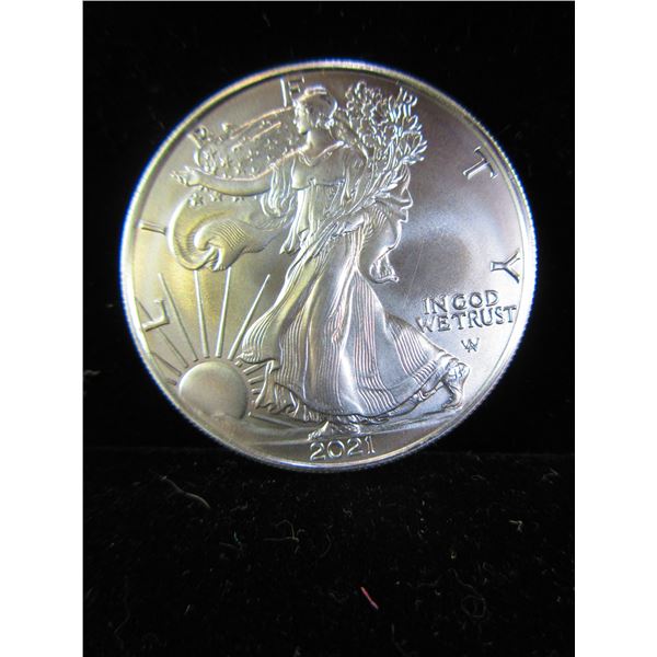 20 Uncirculated 2021 1 OZ Silver Eagles