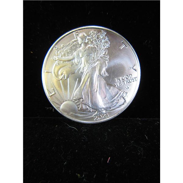 20 Uncirculated 2021 1 OZ Silver Eagles