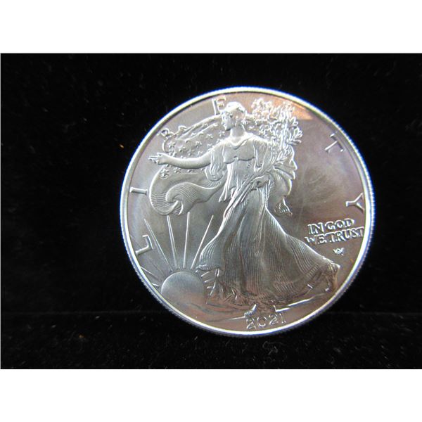 20 Uncirculated 2021 1 OZ Silver Eagles