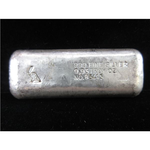 Golden Analytical 10 OZ Silver Bar- #B5413