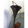 Image 2 : Edison Crank Cylinder Disk Phonograph With Horn And Stand- Oak Case- Very Good Condition