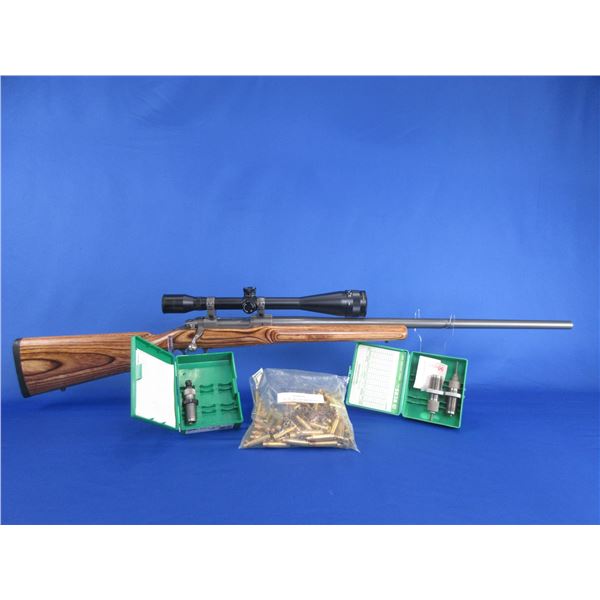 Ruger Model M77 Mark II Bolt Action Rifle- .22-250- 26" Bull Barrel- BSA Platinum Scope- Stainless E
