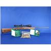 Image 1 : Ruger Model M77 Mark II Bolt Action Rifle- .22-250- 26" Bull Barrel- BSA Platinum Scope- Stainless E