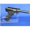 Image 2 : Ruger Mark III Target Semi-Automatic Pistol- .22LR- 7" Heavy Barrel- 2 Mags- Rail- Hard Case- Manual
