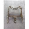 Image 3 : Early Buermann Style Silver Inlaid Kissing Bird Bit- Santa Barbara Cheek- Halfbreed Mouth- Double Sl