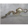 Image 2 : Unmarked Silver Inlaid Bit- Double Crescent Moon Cheek- Wyoming Halfbreed Style Copper Inlaid Mouth-