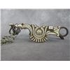 Image 2 : Marked Black 23 Silver Inlaid Bit- Carmel Cheek- Spade Mouth- Double Slobber Chains- Rein Chain Swiv