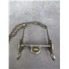 Image 3 : Marked Kress 2003 Silver Inlaid Bit- El Toro Cheek- Wyoming Halfbreed Mouth- Slobber Bar With DH- Re
