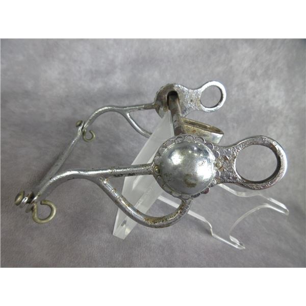 Marked Field Bros SB Cal Bit- Ortega Cheek- Halfbreed Mouth- Slobber Bar- Rein Chain Swivels- Well U