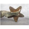Image 8 : Star Marked Hand Forged  Steel Silver Overlaid Card Suit Lady Legs Spurs- .75" Bands- 2.5" Shanks- 1