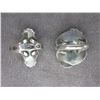 Image 4 : 2 Unmarked Silver And Turquoise Lady Rings- Size 4.5 And 5.5