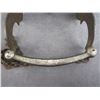 Image 8 : Unmarked Silver Inlaid Bit- Attributed To GS Garcia- Crescent Moon Cheek- Halfbreed Mouth- Slobber B