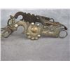 Image 2 : Unmarked Early California  Silver Inlaid Bird Bit- Carmel Cheek- Spade Mouth- Double Slobber Bar Cha