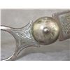 Image 7 : Marked GS Garcia Silver Inlaid Bit- California Cheek- Curb Mouth- Slobber Bar- Decent Condition