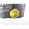 Image 4 : Heiser Denver Marked Stamped Cowboy Cuffs- Unmarked Tooled Cowboy Cuffs