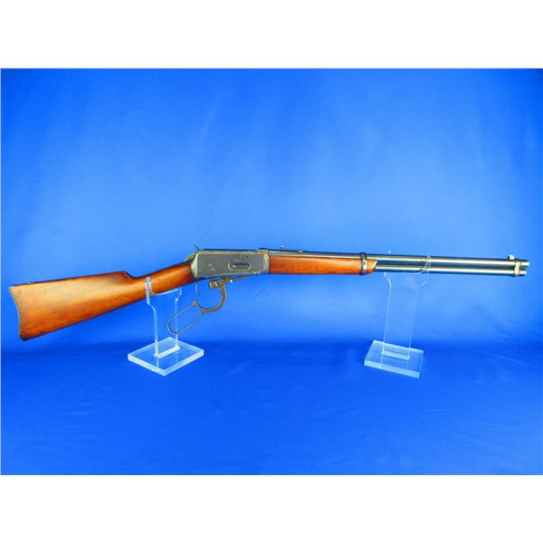 Winchester Model 1894 Lever Action Saddle Ring Carbine- .38-.55- 20" Barrel- Lyman Sights- Good Cond