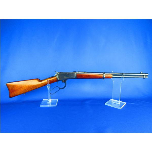 Winchester Model 1892 Lever Action Saddle Ring Carbine- .44 WCF- 18.5" Barrel- Marbles Sights- Decen