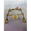 Image 3 : Marked CH Ketcham Silver Overlaid Bit- S Cheek- High Port With Roller Mouth- Good Condition