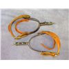 Image 3 : Inside Marked Crockett Silver Overlaid Spurs- The Story Goes That Rex Schnitger Added The Silver And