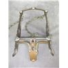 Image 3 : Unmarked But Attributed To Figueroa Silver Inlaid Bit- Santa Barbara Cheek- Spade Mouth- Slobber Bar