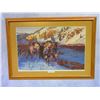 Image 1 : Signed And Numbered Gary Carter Print- "Aux Aliments Du Pays" 9/850- 41.5 X 29