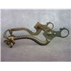 Image 2 : Unmarked Silver Inlaid Mans Face Bit- Found In GS Garcia Catalog- S Shanks- Bar Mouth- Slobber Bar- 
