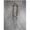 Image 1 : Marked Garcia 18565 Elko Nev Silver Overlaid Ring Bit- Columbia Cheek- Halfbreed Mouth- Slobber Bar-