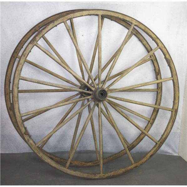 Two 47" Buggy Wheels
