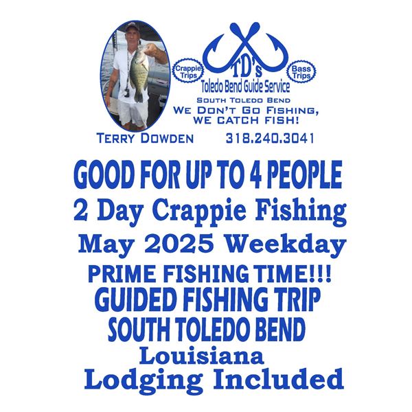 2-Day Toledo Bend Louisiana Crappie Fishing Trip