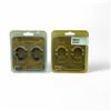 Image 1 : Leupold 1" Dual Dovetail Low Rings, Black and Leupold 1" Dual Dovetail Low Rings, Silver