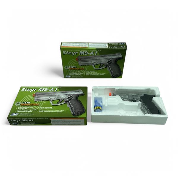 ASG Steyr M9-A1 Mannlicher CO2 Airsoft Gun, 6mm BB X 2 Qty