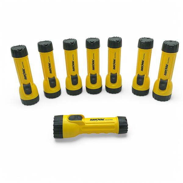 Rayovac Industrial Battery Operated Flashlight X 8 Qty