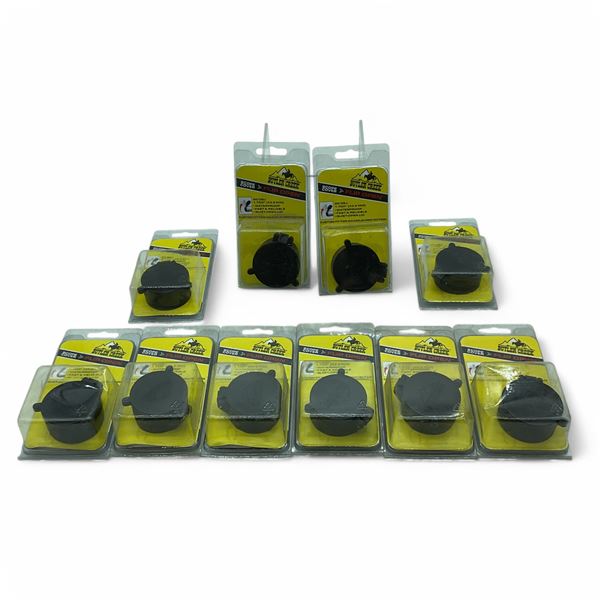 Assorted Butler Creek Flip-Open Scope Covers X 10 Qty