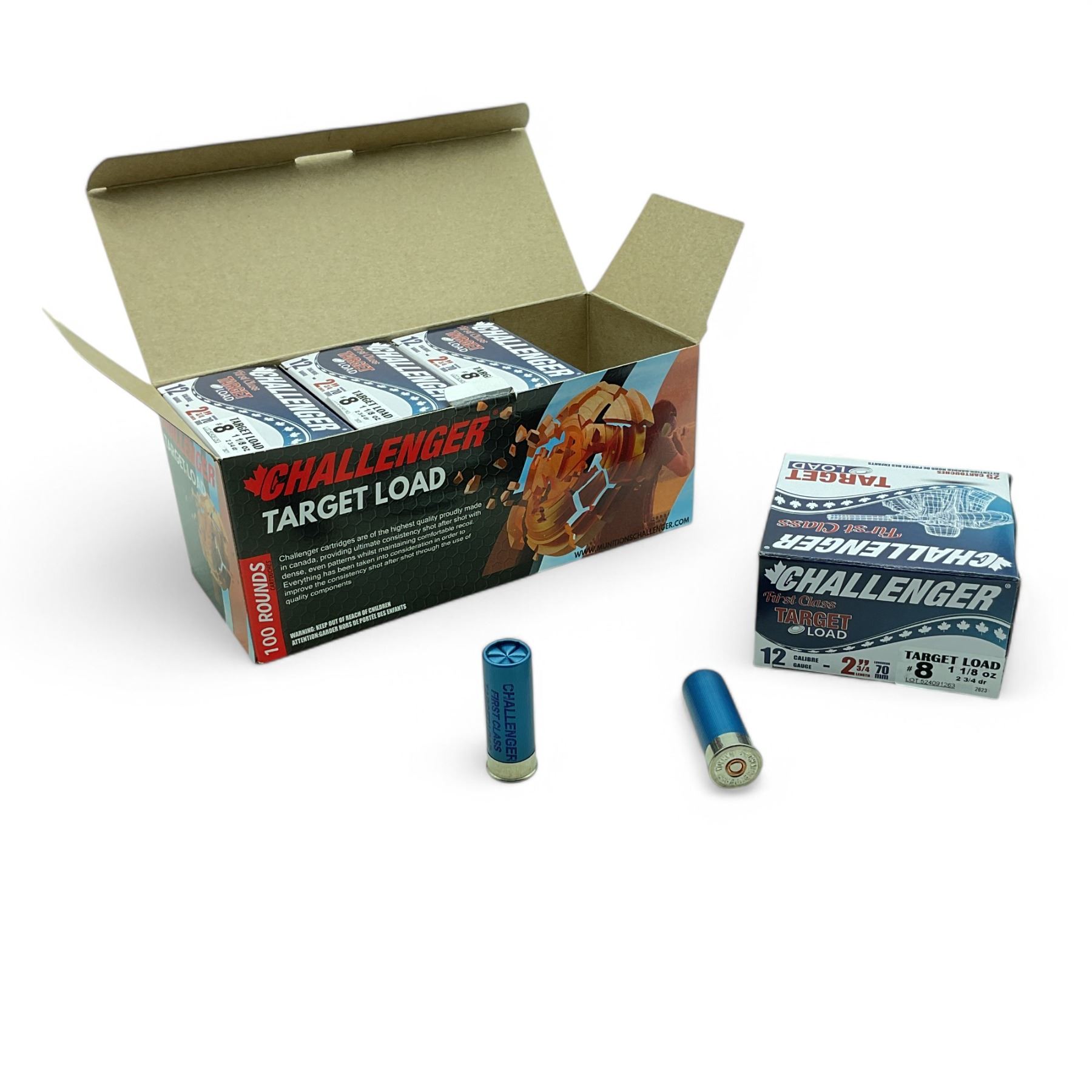 Challenger Target Load 12 Ga 2 3/4