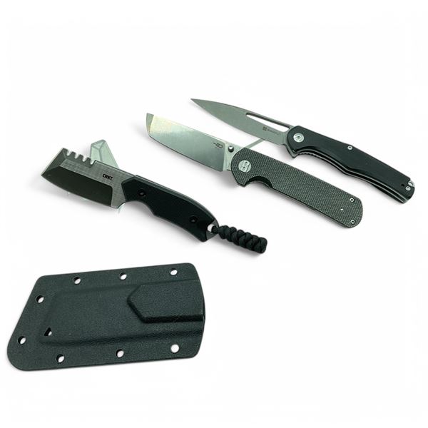 Assorted Knives, 3 Qty