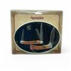 Image 1 : Remington Cutlery 3 1/2" Lockback and 3 1/2" Stockman Knives in Tin, New
