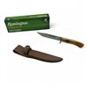 Image 1 : Remington Cutlery Back Woods Fixed 3" Blade Skinner Knife with Leather Belt Sheath, New