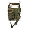 Image 2 : 2x  Parklands 062468 TACTICAL DROP DOWN LEG MAGAZINE POUCH Woodland Camo