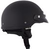 Image 1 : CKX VG500 Half Helmet Solid Black Size Extra Large, New