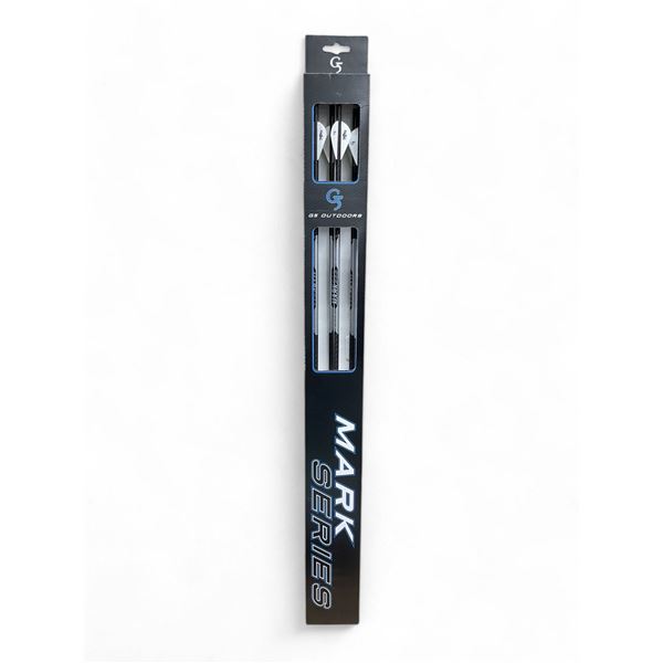 G5 Outdoors Mark Series Arrows, .244" Shaft, 300 Spine, 9.02 GPI, 6 Pack, New