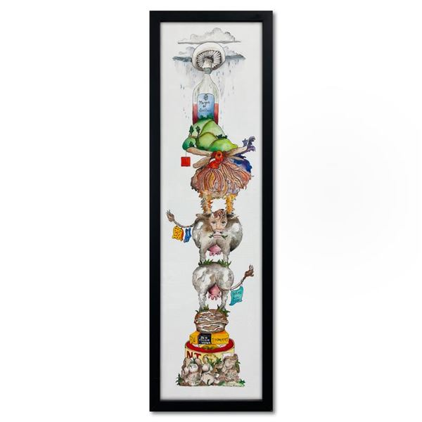 Winter in Rural France by Pergola Original